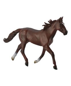 Figurine cheval : Standardbred Etalon Marron - N/A