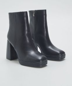 Bottines à talons - noir