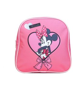 BAGTROTTER Sac à dos gouter maternelle DS Minnie Rose - Rose