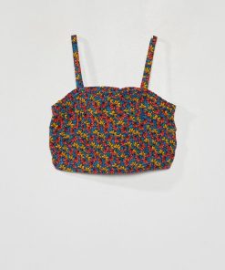 Crop top imprimé wax - Wax