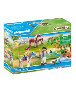 70512 'playmobil' Randonneurs Et Animaux - N/A