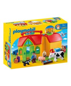 6962 'playmobil' 123 Ferme Transportable Avec Animaux - N/A