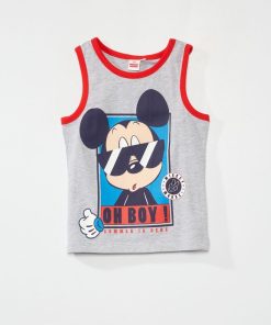 Débardeur 'Mickey' 'DS' - gris