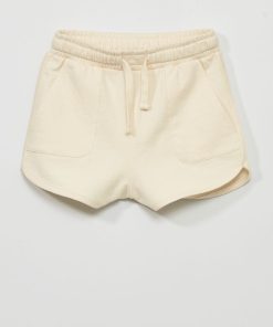 Short avec grandes poches - Ecru
