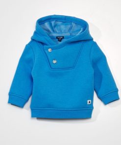 Sweat à capuche - Toujours + de douceur - Bleu ciel