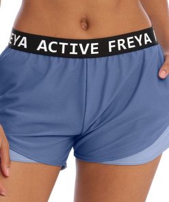 Short de sport respirant Player - Bleu