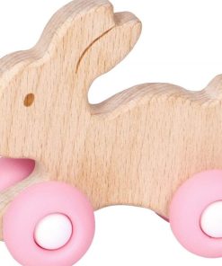 BabyGlück Lapin à tirer en Bois - N/A