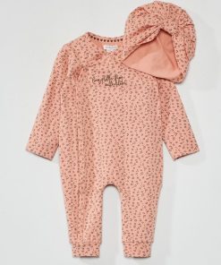 Body en coton - rose