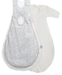 ROBA safe asleep® Gigoteuse Bébé - Air Plus - Design "miffy®" - Gris clair