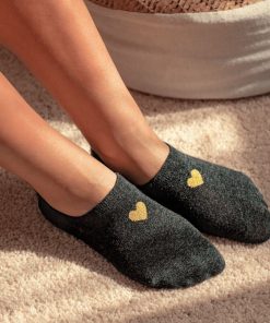 Socquettes En Coton Invisibles Coup De Coeur- Sockup- ONESIZE - Noir