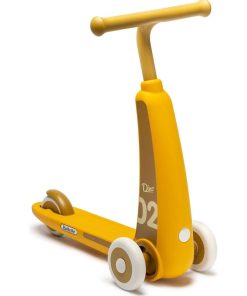 Trottinette 3 roues jaune pour les 2 - 4 ans Dino Italtrike - Jaune