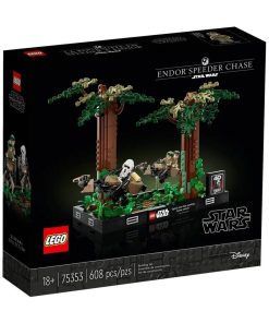 75353 - LEGO Star wars - Diorama de la course-poursuite en speeder sur endor - N/A