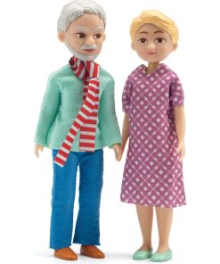 Figurines pour maison de poupées : Grands-parents - N/A