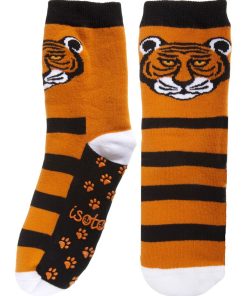 Chaussettes antidérapantes Tigre 27/34 - Multicolore