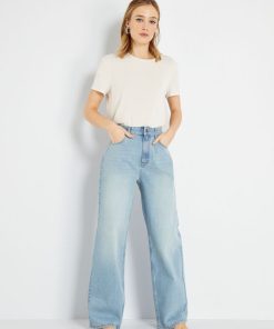 Jean wide leg - L30 - Triple stone