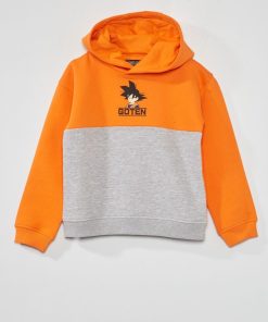 Sweat à capuche 'Dragon Ball Z' - Orange
