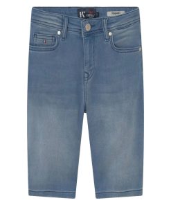 Short Jeans Enfant Kaporal Deco - Bleu