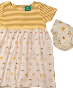 Robe Bébé & Bloomers Bio Sunshine - Jaune