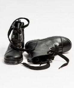 Bottines À Lacets - Noir