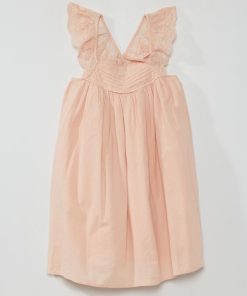 Robe de cérémonie en coton - Rose