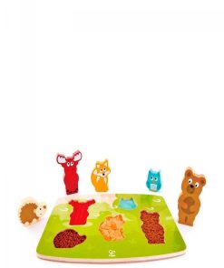 Puzzle Tactile Animaux De La Foret - N/A