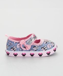 Ballerines 'Minnie' à scratch - Rose