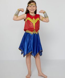 Déguisement 'Wonder Woman' - rouge/bleu