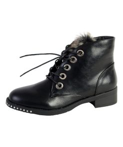 Boots Fourrees The Divine Factory - Noir