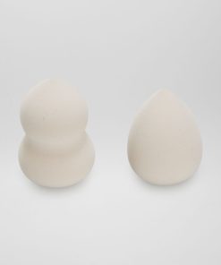 Lot de 2 éponges à maquillage - Beige