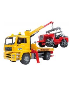 Camion de dépannage avec véhicule tout-terrain - N/A