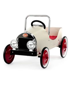 Voiture à pédales blanche Classic Baghera - Blanc