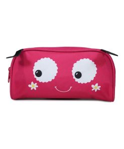BAGTROTTER Trousse scolaire rectangulaire 3D Coccinelle Kids Rose - Rose