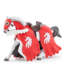 Figurine Cheval du chevalier licorne à la lance - N/A