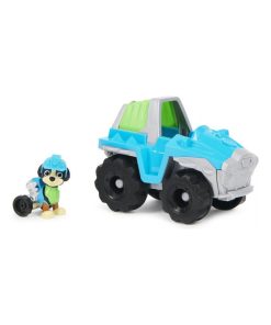 Pat Patrouille : Vehicule Et Figurine Rex 15 Cm - N/A