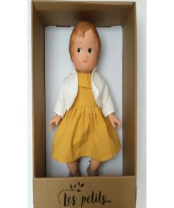 Jeanne Poupee Vintage Robe Jaune - N/A