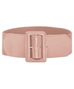 Women's Stretchy Belt 1950s 3 Inch Wide Elastic Belts