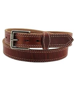 Bullhide Belts Mens Leather Casual & Dress Belt, USA Made