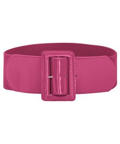 Women's Stretchy Belt 1950s 3 Inch Wide Elastic Belts