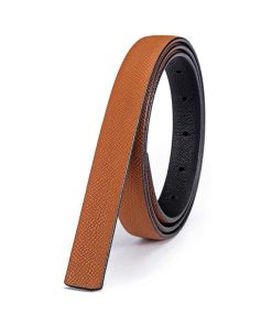 Vatee's Women's Reversible Real Leather Replacement Belt Strap without Buckle 1#34;/25mm Wide
