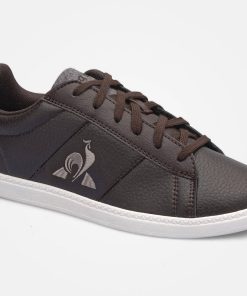 Baskets 'Le Coq Sportif' 'Courtclassic Gs' - Marron