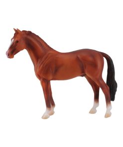 Figurine Cheval XL : Etalon Hanovrien Marron - N/A