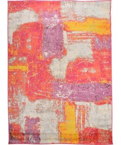Tapis salon 200x280 NOUTRI Multicolore OEKO TEX idéal pour Salon - Multicolore