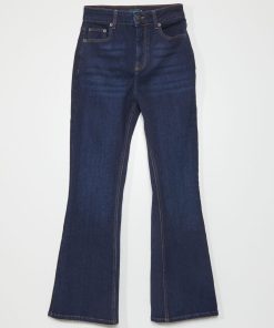Jean flare 5 poches - L28 - Bleu