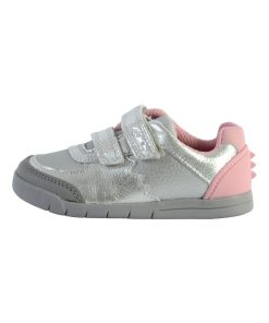Basket Clarks enfant Rex Quest T - Gris