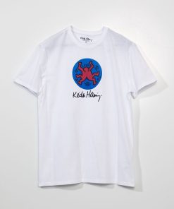 T-shirt en jersey 'Keith Haring Foundation' - blanc
