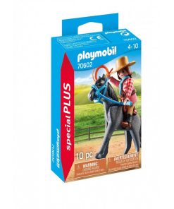 70602 'playmobil' Cavalière Et Cheval - N/A