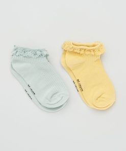 Lot de 2 paires de socquettes - Bleu