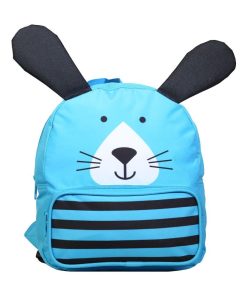 BAGTROTTER Sac à dos gouter maternelle 3D Chien Kids Bleu - Bleu