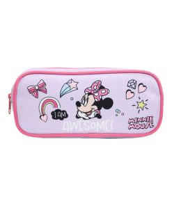 Trousse scolaire rectangulaire DS Minnie Violette Parme Bagtrotter - Violet