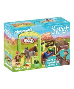 70120 'playmobil' La Mèche Et Monsieur Carotte Avec Box 0519 - N/A